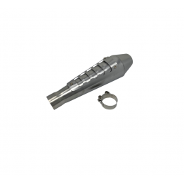 GP uitlaat Scrambler 42 mm RVS Highway Hawk
