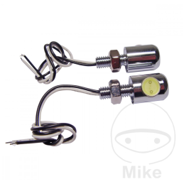 Mini LED Kentekenverlichting JMP Chroom met E-keur