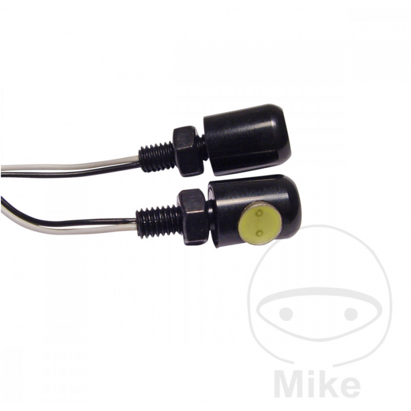 Mini LED Kentekenverlichting JMP Zwart met E-keur