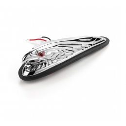 Eagle Head ornament met licht 12 cm Highway Hawk