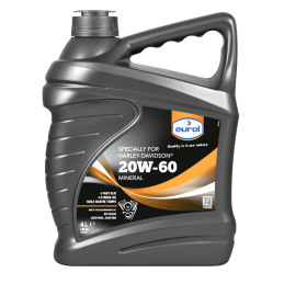 Harley Davidson 20W-60 motorolie 4 liter Eurol