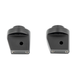 Highway Hawk New Tech Glide passagier floorboards chroom zwart