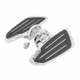 Highway Hawk New Tech Glide passagier floorboards chroom cruiser