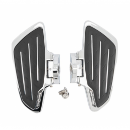 Highway Hawk New Tech Glide passagier floorboards chroom cruiser
