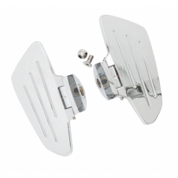 Highway Hawk New Tech Glide passagier floorboards chroom cruiser