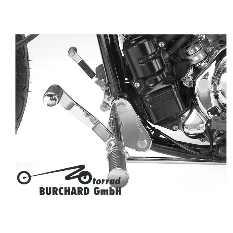 Forward controls 12 cm Yamaha XVS 650 Drag Star