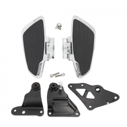 Highway Hawk rijder floorboards Smooth chroom Kawasaki VN 900