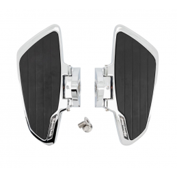 Highway Hawk rijder floorboards Smooth chroom Kawasaki VN 900