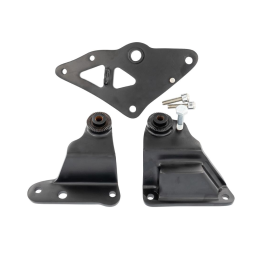 Highway Hawk rijder floorboards Smooth zwart Kawasaki VN 900