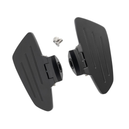 Highway Hawk rijder floorboards Smooth zwart Kawasaki VN 900