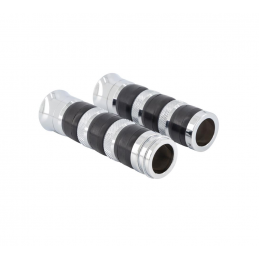 Alu chroom handvatten 1 inch gas via draad