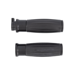 Zwart handvatten 1 inch gaskabel functie Highway Hawk
