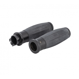 Zwart handvatten 1 inch gaskabel functie