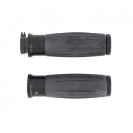 Zwart handvatten 1 inch gaskabel functie