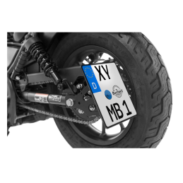 Kentekenplaathouder zijkant Honda CMX 500 Rebel 2021