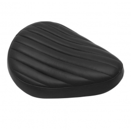 Bobber Style solo zadel zwart lijnpatroon Highway Hawk