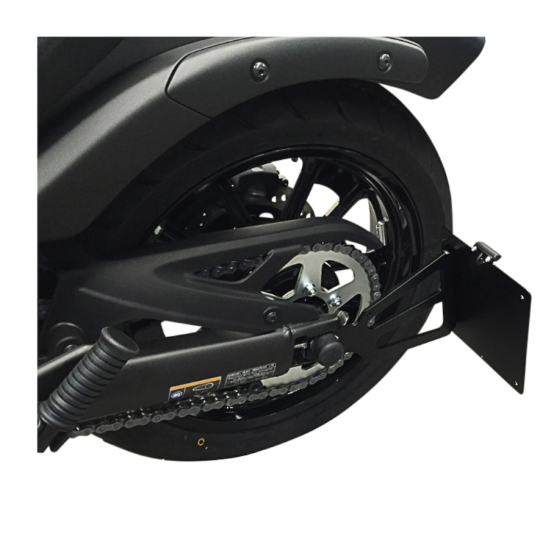 Kentekenplaathouder zijkant Kawasaki Vulcan S TÜV