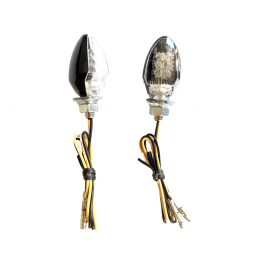 JMP Mini LED Knipperlichten Set Zwart – E-keur | Ultra Compact M6