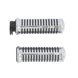 Highway Hawk Handgrepen Classic 1 inch – Met Gaskabel Montage