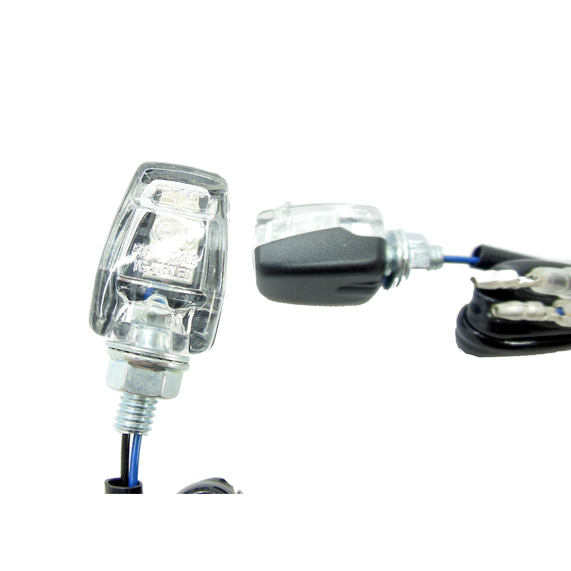 JMP Mini LED Knipperlichten Set Zwart – E-keur | Ultra Compact M8