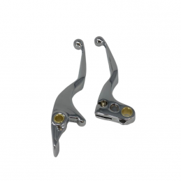 Wide Blade hendel chroom Honda VT VF VTX