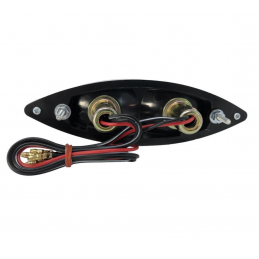 Highway Hawk Snake achterlicht chroom kunststof E-keur