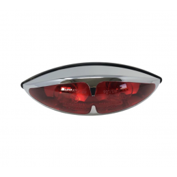 Highway Hawk Snake achterlicht chroom kunststof E-keur