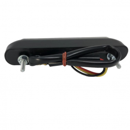 Highway Hawk ovaal LED achterlicht zwart E-keur