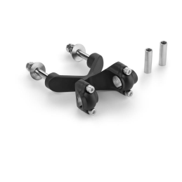 Stuur risers Cross Style 100 mm zwart M12 Highway Hawk