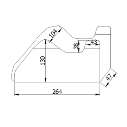 Indoor motorhoes XXL grijs JMP
