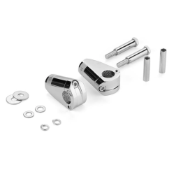 Stuur risers 65 mm chroom 1 inch Highway Hawk