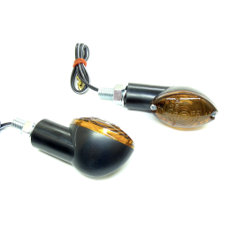 Cateye Knipperlichten Set Smoke Zwart – E-keur | Korte Poot